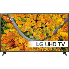 LG 50UP75006LF Ultra HD 4K LED Televizyon ekranında sonbahar manzarası, genel renk.