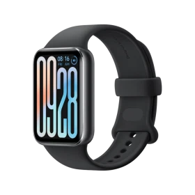 Xiaomi Smart Band 9 Pro siyah akıllı bileklik, renkli ekranı ve ayarlanabilir silikon kordonuylacuntegn