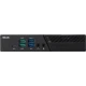 Asus PB60-B3430MV masaüstü bilgisayarın USB bağlantı noktaları ve havalandırma ızgarası bulunan ön paneli