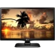 LG 24MT47D HD Ready LED televizyon; deniz manzaralı ekran görüntüsü ve siyah tasarım