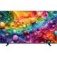 Vestel 55UT9840 Ultra HD 4K LED TV, renkli uzay temalı ekranıyla önden görünüm