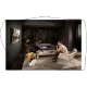 Samsung 55Q8C Ultra HD 4K QLED televizyon; modern oturma odasında film izleyen kişiler ve şık ekran görünümü