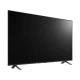 LG 55QNED80T6A Ultra HD 4K QNED televizyon; siyah ekranlı şık tasarım, genel renk görünümü
