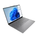 Lenovo Yoga Slim 7 83CV00E4TR gri iş ve ofis laptopu, ince kasalı açık ekranlı önden çapraz görünüm