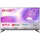 Axen AX50FPRL-A14S 50 inç Full HD LED televizyon, Android Smart TV özellikleriyle önden görünüm