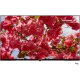 Grundig 40 GEF 6950 B Full HD LED televizyon, siyah çerçevede pembe çiçek görüntüsüyle