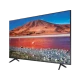 Samsung 65TU7100 Ultra HD 4K LED televizyon, genel renkli ekranda manzara görüntüsü