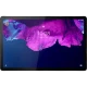 Lenovo Tab P11 TB-J606F 64 GB gri renkli tablet, canlı ekran görünümüyle vitrinde sergileniyor