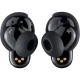 Bose QuietComfort Ultra Earbuds siyah tam kablosuz kulaklık, sol ve sağ kulaklık birlikte
