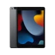 Apple iPad 9 3 GB 256 GB 4G gri öğrenci tableti önden ve arkadan görünüyor