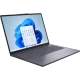 Gri Lenovo IdeaPad Slim 3 83K0002ATR022 iş ve ofis laptopu, açık ekranlı önden açılı görünüm