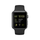Apple Watch Sport 42 mm uzay grisi alüminyum kasa ve siyah spor kordonlu akıllı saat