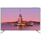 Vestel 55UA9400 Ultra HD 4K LED televizyon, Kız Kulesi manzarası gösteren siyah ekranlı TV