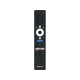 Onvo 75VQ90F3UA Ultra HD 4K LED televizyon kumandası, siyah tasarım ve akıllı TV tuşlarıyla.