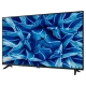 Sunny SN40DAL010 Full HD FHD TV, siyah çerçeveli ekranında mavi çiçek deseni gösteriyor