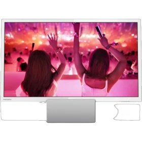 Philips 24PFS5231 Full HD FHD LED televizyon; canlı konser sahnesi ekranda, genel siyah çerçeve.