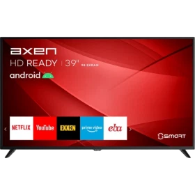 Axen AX39HDAB013 HD Ready 39 inç LED televizyon, siyah çerçeveli ve ayaklı tasarım