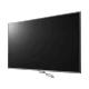 LG 65UK6950PLB Ultra HD 4K LED televizyon, siyah ekranlı modelin önden görünümü, genel renk.