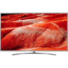 LG 75UM7600PLB 75 inç Ultra HD 4K LED televizyon, canlı kırmızı renkli ekran görüntüsüyle vitrin ürünü