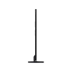 TCL 115X955 Max Ultra HD 4K LED televizyon, genel siyah renk ve ayaklı dikey görünüm