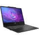 MSI VenturePro 15 A2RWEG-206XTR gri oyuncu laptop, AI temalı ekran görüntüsü açık halde.