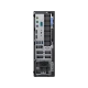 Dell OptiPlex 7060 N027O7060MT-U Mini Tower masaüstü bilgisayarın bağlantı portları görünen arka yüzü