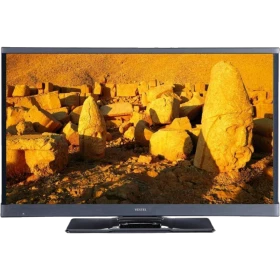 Vestel 40PF3025 Full HD FHD LED televizyon, ekranında tarihi taş heykelleri gösteriyor