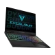 Casper Excalibur G920.1490-EX90A-E siyah oyuncu laptop, RGB aydınlatmalı klavye ve Excalibur yazısı.
