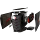 MSI Aegis 3 8RC-029XTR masaüstü bilgisayarın siyah kasası ve sökülmüş donanım parçaları