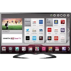 LG 42LN575S Full HD FHD LED televizyon ekranında Smart TV uygulama menüsü görünüyor, genel renk.