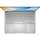 Asus Vivobook S14 M5406KA-PP130W gümüş ultrabook; klavye ve geniş touchpad görünümü net biçimde.