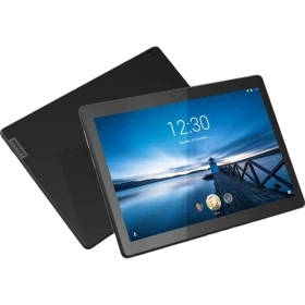 Lenovo TAB M10 TB-X605LC LTE siyah tablet; 3 GB RAM, 32 GB depolama ve 4G bağlantı görünümü