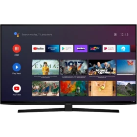 Grundig 65 GGU 8960 B Ultra HD 4K LED televizyon, akıllı TV menüsü açık şekilde önden görünür.