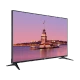 Vestel 49UB9100 Ultra HD 4K LED televizyon, siyah çerçeveli ekranında Kız Kulesi manzarası gösteriyor