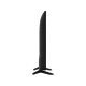 Grundig 50 GEU 7900 B Ultra HD 4K LED televizyonun siyah yan görünümü ve ayak tasarımı