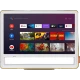 Vestel 24HA9950S HD Ready HD TV, beyaz çerçeveli LED televizyon ve akıllı TV ekranı