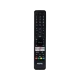 Vestel 43UA9500 Ultra HD 4K TV için siyah uzaktan kumanda, tuş takımı ve yön kontrolüyle birlikte