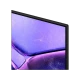 Samsung 50U8000F Ultra HD 4K LED TV, genel siyah renkli ekran görünümü ve mor desenli arka plan.