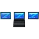 Lenovo Tab4 10 Plus TB-X704L siyah tablet, 2 GB RAM 16 GB depolama ve 4G bağlantı ekranı açık.