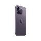 Apple iPhone 14 Pro mor akıllı telefonun arka yüzü, üçlü kamera sistemi ve Apple logosu görünümü
