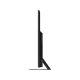 TCL 65C835 Ultra HD 4K LED TV siyah ince tasarım, standlı yan görünüm.