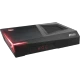MSI MPG Trident 3 10SI-016EU siyah masaüstü bilgisayar, kırmızı LED aydınlatmalı kompakt tasarım