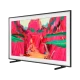 Samsung 75LS03F 75 inç QLED 4K Ultra HD TV ekranda canlı renkli sahne gösteriyor, genel renk.