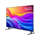 Beko B 875 C Ultra HD 4K QLED TV, renkli dalga ekranı ve ayaklı siyah tasarımıyla önden görünüm