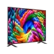 LG 75NANO90A6B Ultra HD 4K LED televizyon ekranında renkli çiçek desenleri görünüyor
