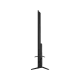 Vestel 70Q9700TT Ultra HD 4K QLED televizyonun siyah renkli, ince yan profili ve ayakları