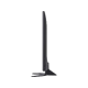 LG 55UR81006LJ Ultra HD 4K LED televizyon, ince tasarımlı siyah ekranda yan görünüm