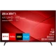 Axen AX65FIL240 Ultra HD 4K LED televizyon, 65 inç ekranı ve siyah ince çerçevesiyle önden görünüm