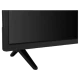 Vestel 32H8501 HD Ready HD TV siyah LED televizyonun arka görünümü ve ayakları