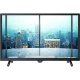 Sunny SN40DIL0938 Full HD FHD TV, şehir manzarası gösteren siyah çerçeveli televizyon